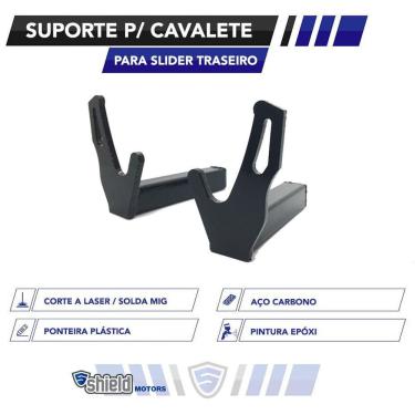 Imagem de Base Suporte Para Cavalete Traseiro Para Motos Com Slider