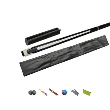 Imagem de Taco de Sinuca Profissional CQBXRD - 1/2 Estrutura Taco de Bordo Canadense, 147cm 58in, Cabeça de Polo 13mm