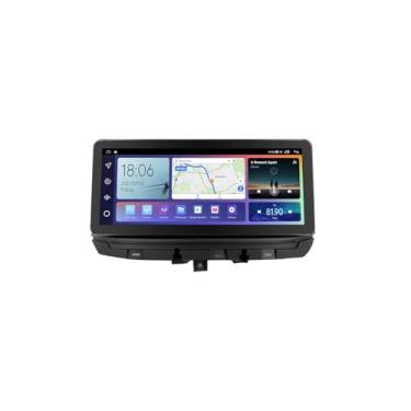 Imagem de Rádio estéreo automotivo para BENZ GLK 2013-2015, reprodutor sem fio Android 12.0, funciona com Apple Carplay, câmera de painel 4K, câmera de backup 1080P, Mirror Link/controle de voz