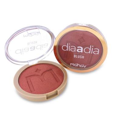 Imagem de Blush Cintilante Dia a Dia  Mahav  Toque Brilhante e Natural para o Ro