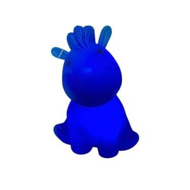 Imagem de Cavalinho de apertar com luz piscante infantil anti stress lembrancinh