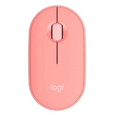 Imagem de Mouse Logitech Pebble 2 M350S Rosa sem Fio - 910-007048