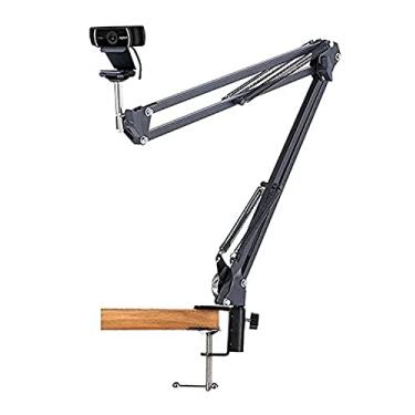 Imagem de Suporte para webcam Logitech, suporte de tripé tesoura de suspensão para webcam Logitech C922 C930e C930 C920 C615