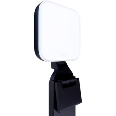 Imagem de Logitech for Creators Luz de transmissão LED premium Litra Glow com suporte ajustável TrueSoft, iluminação de vídeo para gravação de streams, PC/Mac - Grafite