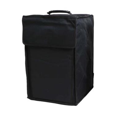Imagem de simhoa Mochila Cajon com alças ajustáveis, bolsa portátil para percussão, tecido Oxford resistente ao desgaste, caixa de acessórios para shows