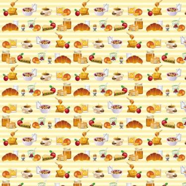 Imagem de Papel Parede Café Da Manhã E Tarde Autocolante Sala Cozinha