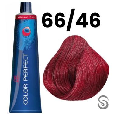 Imagem de Wella Perfect Color 66/46 Louro Escuro Intenso Vermelho Vibrant Reds 6