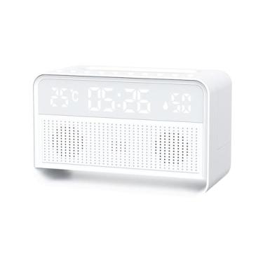 Imagem de XLWLLNJ Ventilador de mesa USB portátil recarregável com design clássico e inclinação ajustável, ventilador pessoal para resfriamento de carro, casa e quarto, Bege