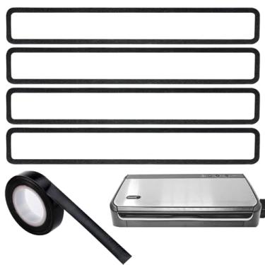 Imagem de ziHenryDa Juntas De Reposição Espuma Para Seladoras A Vácuo Foodsaver Séries Fm2000, Fm2100, Gm2050 E Gm2150, Máquina Seladora Fita Teflon/Ptfe Fm2100 (Ptfe 33 Pés) (Preta, 12,9 X 1,8 0,4)