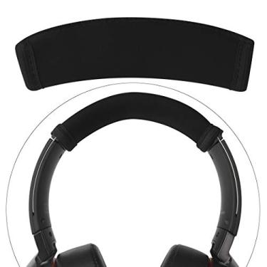 Imagem de Linkidea Protetor De Faixa Cabeça Compatível Com Fones Ouvido Sony Wh-1000 Xm5/Xm4/Xm3/Xm2, Xb 950B1/950N1/950Bt Wh-910N, Almofada Tecido Flexível, Fácil Instalação Faça Você Mesmo