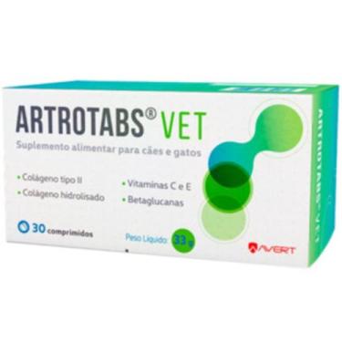 Imagem de Artrotabs Vet Avert  Cães e Gatos  30 Comprimidos