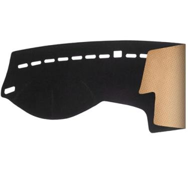 Imagem de QUYDDC Capa de painel adequada para XC60 2010-2017 (serve para veículos sem modelos de tela central em pé) | Antirreflexo, proteção solar, à prova de poeira, à prova de UV | Capas de painel