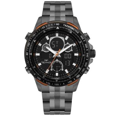 Imagem de Relógio Technos Masculino Ts Digitech Grafite - BJ4130AC/1P
