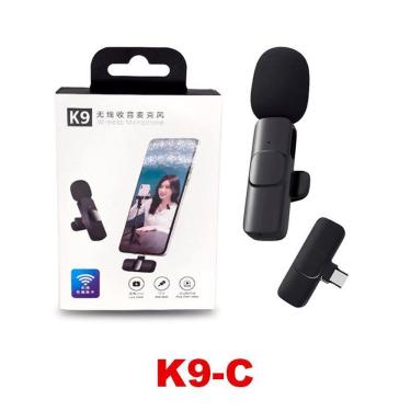 Imagem de Microfone Lapela Wireless Sem Fio Type C