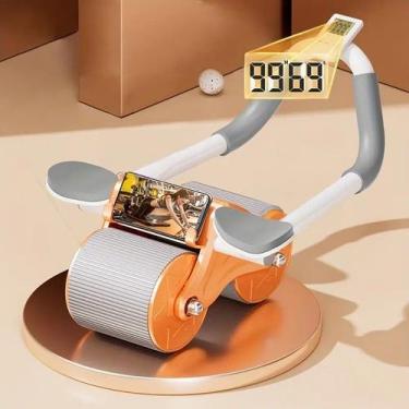 Imagem de Roda de Exercício Abdominal com Eficiência Em Fortalecimento Dupla Sup