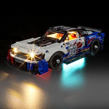 Imagem de Mililier Kit De Iluminação Led Para Lego 42153 Technic Nascar Next Gen Chevrolet Camaro Zl1, Compatível Com O Modelo Blocos Montar (Não Incluso)