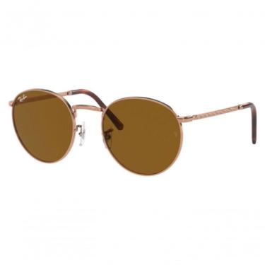 Imagem de Óculos De Sol Unissex Ray-ban Rb3637 9202-33 New Round 50