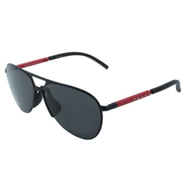 Imagem de Óculos De Sol Masculino Prada Sps51x 1bo-06l 59 Aviador