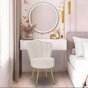 Imagem de Cadeira Pétala para Penteadeira Studio Maquiagem Clinica Estética Escr