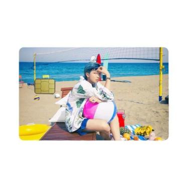 Imagem de B-bts Butter Boy Band PVC Cartão De Crédito Pele Removível Autoadesiva