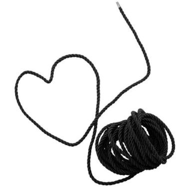 Imagem de Corda Preto Shibari 50 Tons 05 metros Dominatrixxx - Sexshop