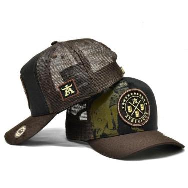 Imagem de Boné Trucker Telinha Atrevidu's Country Estampa 3 Tambor, Preto, Marro