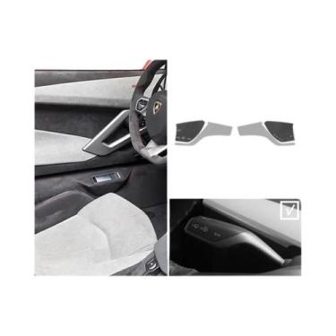 Imagem de Adesivo De Acabamento Da Alavanca De Mudança De Marchas Em Alcantara P