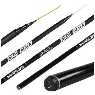 Imagem de Vara Maruri Telescópica Lisa Joker Black - no-brand, 3,60mts