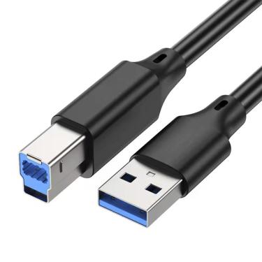 Imagem de Cabo Usb B 3.0 5Gbps 1 Metro Hubs Hd Externo Blindado