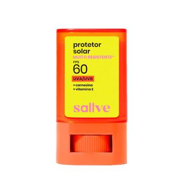 Imagem de Protetor Solar Muito Resistente Sallve Bastão FPS 60 15g