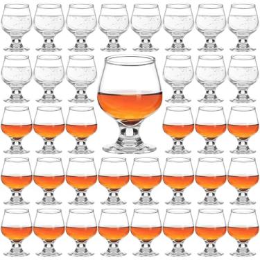 Imagem de Sabary 36 Pçs Pequenas Snifters de Brandy 50 ml Mini Copos de Shot Bonitos Snifters Vinho Brandy Conhaque Porto Tequila Copos para Whiskey Juice Vodka Xerez Champanhe Cerveja