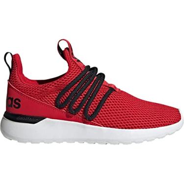 Imagem de adidas Tênis Lite Racer Adapt 3.0, Escarlate/Preto/Branco, 11 Little Kid