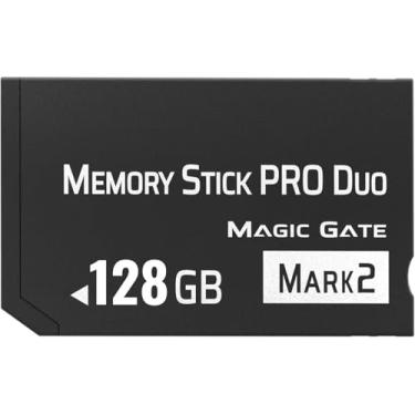 Imagem de Cartão de memória de alta velocidade MS 128 GB Pro Duo (Mark2) para acessórios PSP/cartão de memória de câmera