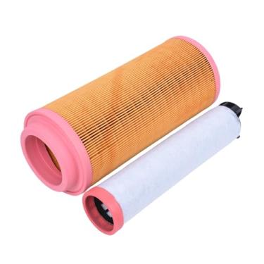 Imagem de Puruoda Elemento de filtro de ar compatível com motores Hatz compatível com carregador BOBCAT compatível com trator MASSEY FERGUSON compatível com carregadores de rodas VOLVO 50638200 50638300