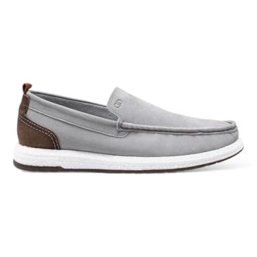 Imagem de Sapato Democrata Mocassim Easy Flop Pulse 610101 Cinza
