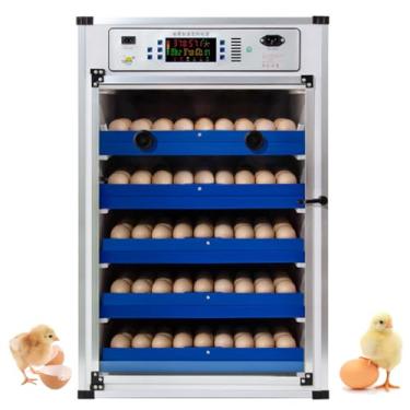 Imagem de Incubadora De Ovos De Galinha com viragem automática de ovos e controle de umidade,tela digital LED,máquina de incubação de aves para incubação de galinhas, patos,gansos e pássaros