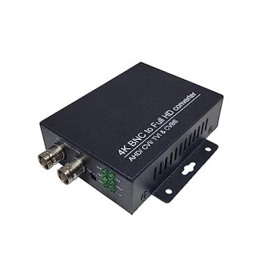 Imagem de SECURITYVIDEODIRECT Adaptador conversor TVI/CVI/AHD para HDMI, Full HD 4K 720P/1080P/3MP/4MP/5MP/8MP BNC para conversor de vídeo HDMI para monitor HDTV DVRs, converte sinal de vídeo TVI CVI AHD CVBS