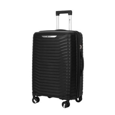 Imagem de Mala Travelux Scuol Média 23 Kg - Expansível, Preto, G