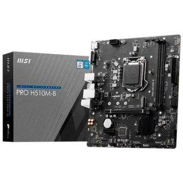 Imagem de Placa Mae Msi Pro H510M-B Chipset H470 Intel 1200 Somente 10