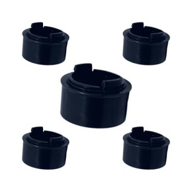 Imagem de KIT 5 PCs Adaptador P/Condulete 1/2pol PVC Reforçado Antichamas (Preto)