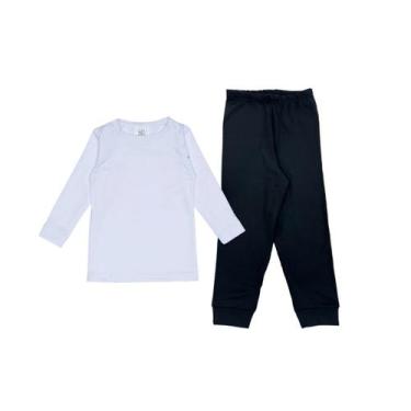 Imagem de Conjunto Blusa E Calça Térmico Peluciado Juvenil Infantil - Fofotinhos