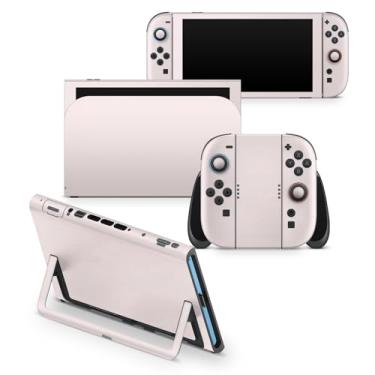 Imagem de Tacky Design Película clássica de cor sólida para Nintendo Switch Skin Vinil 3 m Capa completa (vermelho pastel, Switch 2 (2025))