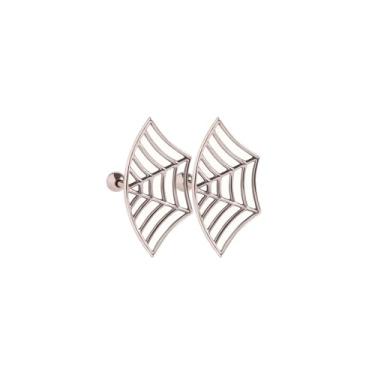 Imagem de Brincos de hélice boho para mulheres, gótico punk geométrico, mandala, flor de lótus, cartilagem oculta, piercing de hélice, brincos exclusivos, joia de presente, Medium, Cobre, Sem pedra preciosa