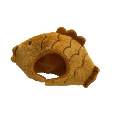 Imagem de predolo Boné de Pelúcia para Boneca, Faça Você Mesmo, Presente de Aniversário para Crianças, Chapéu para Boneca de 3,94 Polegadas, Peixe