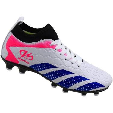 Imagem de Chuteira de Campo Runway Max Control Texturizada Masculina, Branco, Ro