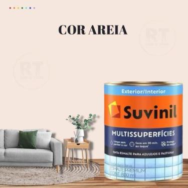 Imagem de Tinta Epóxi Suvinil Multissuperfícies Antimofo Base Água Cor Marrom La