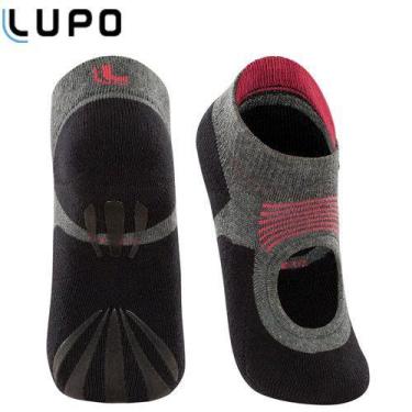 Imagem de Meia Sapatilha Pilates Lupo - REF. 3286, 33 a 36, Pink