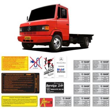 Imagem de Adesivo Etiqueta Caminhão Mercedes Benz Truck Completo - SPORTINOX, Vi