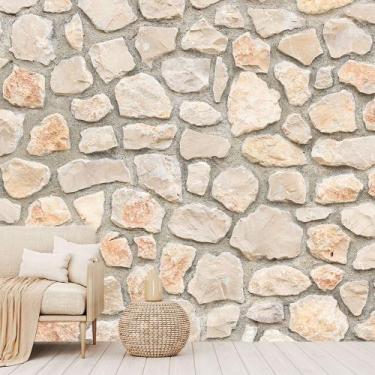 Imagem de Papel de Parede Pedras Rustico Quarto Sala Painel - 263pcp - Allodi