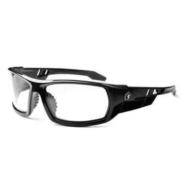 Imagem de Óculos de segurança polarizados Ergodyne Skullerz Odin, ODIN, Antineblina, Anti-Fog Clear Lens, Black Frame